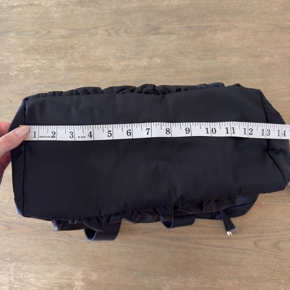 NEW Caraa x Athleta Collab City Tote-Gym Bag-Laptop Weekender-Black-Nylon Lghtwt - Picture 11 of 16